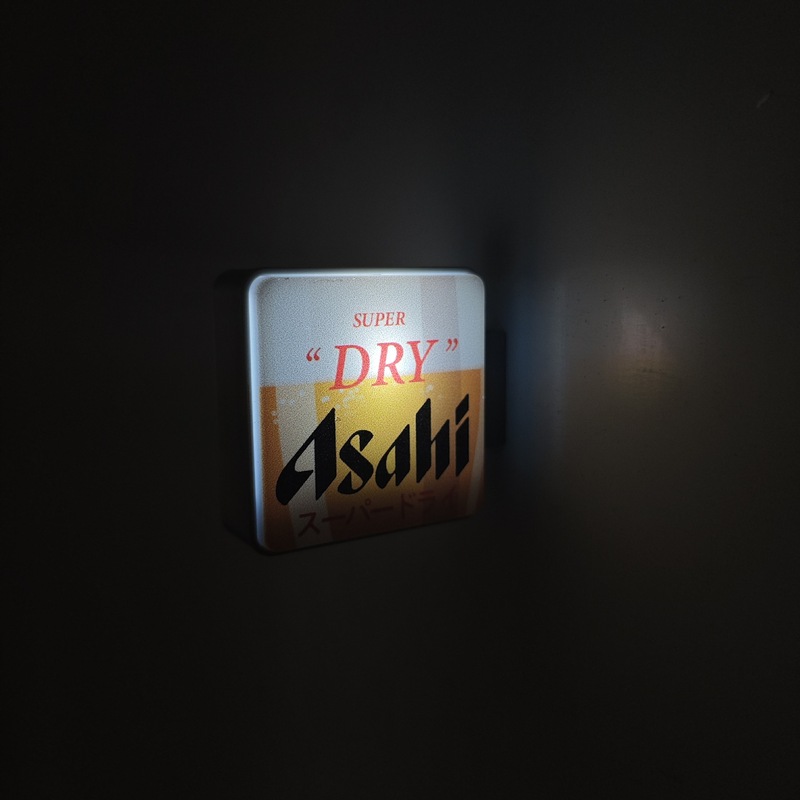 啤酒饮料灯牌冰箱贴创意仿真迷你酒水托盘朝日可乐diy洞洞板装饰|undefined