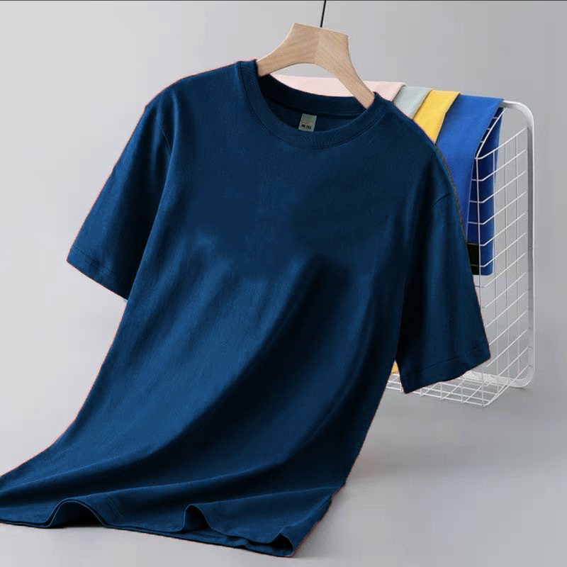 Camiseta de manga corta de los hombres de otoño nuevo estilo coreano SLIM-Fit moda impreso fino cuello redondo en el puesto image 16