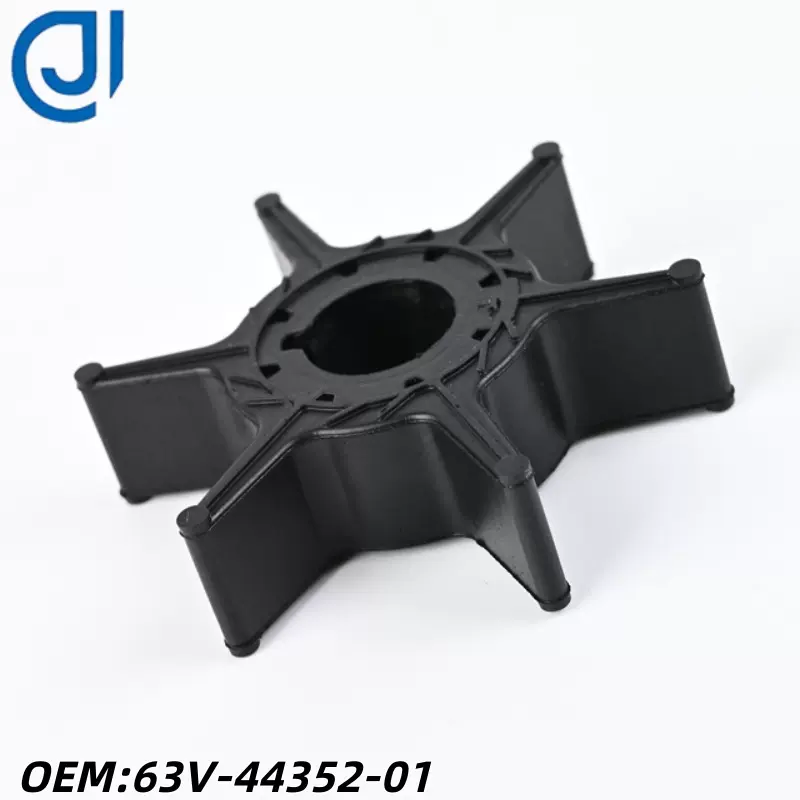 船外机水泵叶轮适用雅马哈东发水星铃木木田海的百胜航凯橡胶叶轮