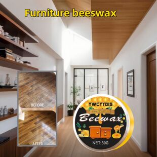 YWCYYDIS solid wood furniture beeswax care paste multi-purpose home cleaning maintenance polishing floor wax cross-border