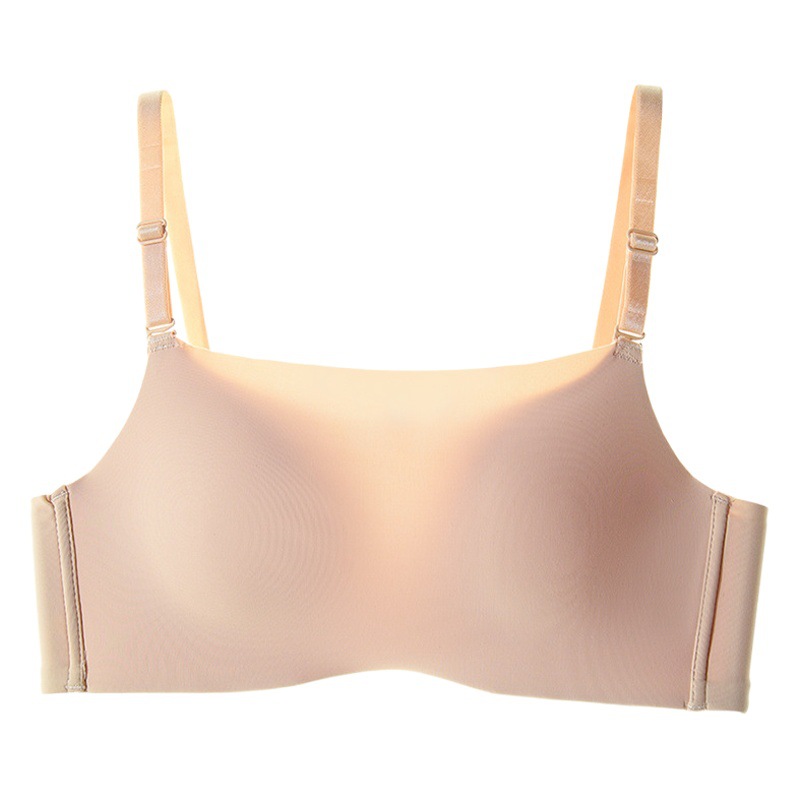 Cloud feeling plus a tube top anti-light ice silk seamless sports bra seamless comfortable breathable adjustable women's underwear
