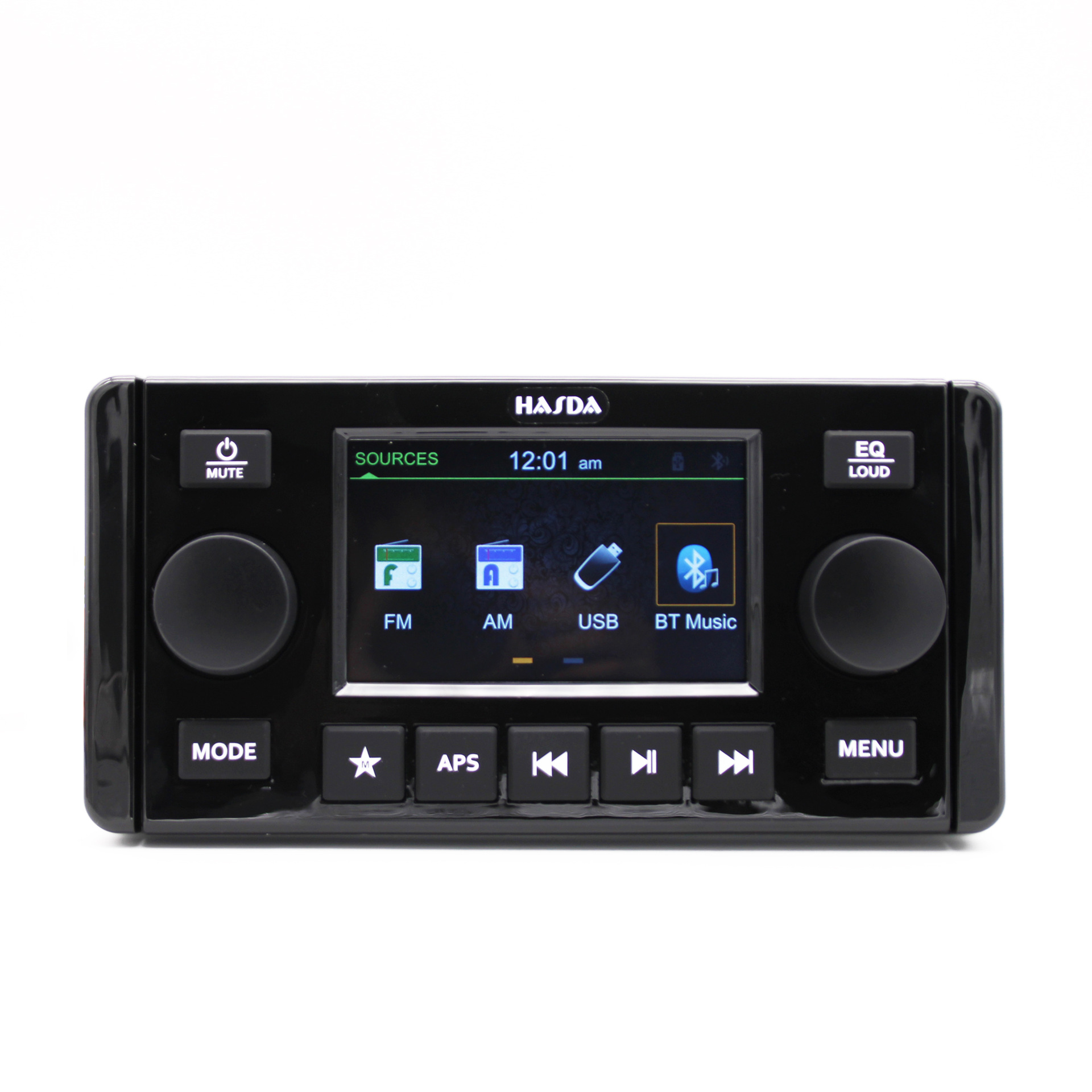 Ip66 Waterproof Mp5 Bluetooth USB Player Suitable for Rvs, Off-Road Vehicles, Boats, Outdoor Installation, and Vehicle Mounting