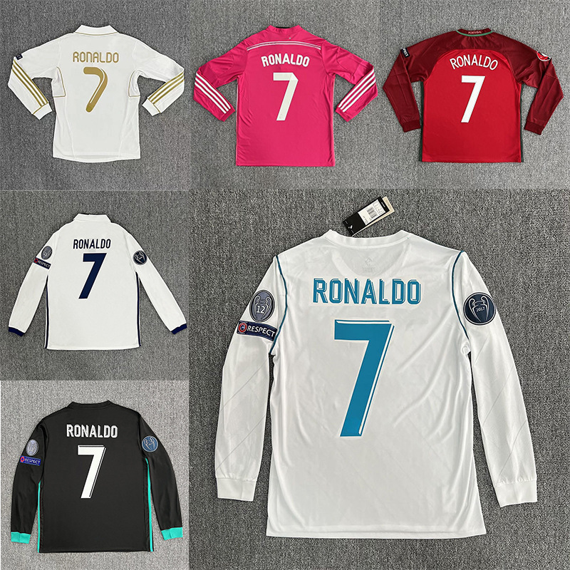 Royal M retro jersey 1213 1314 1415 1516 1617 1718 Ronaldo 7 Portugal
