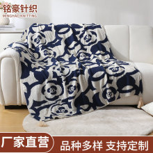 波西米亚办公室午睡毛毯 民族风民宿床尾巾空调沙发毯子 支持定制