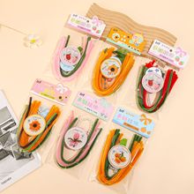 扭扭棒手链挂件材料包手工diy材料包毛根超密彩色毛条儿童玩具批