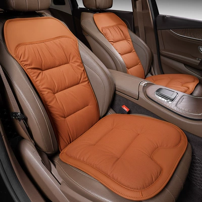 Four Seasons Pad – cushion Nappa leather four seasons universal - backrestsingle-piece-ideal-orange-unlabeled-clean-version
