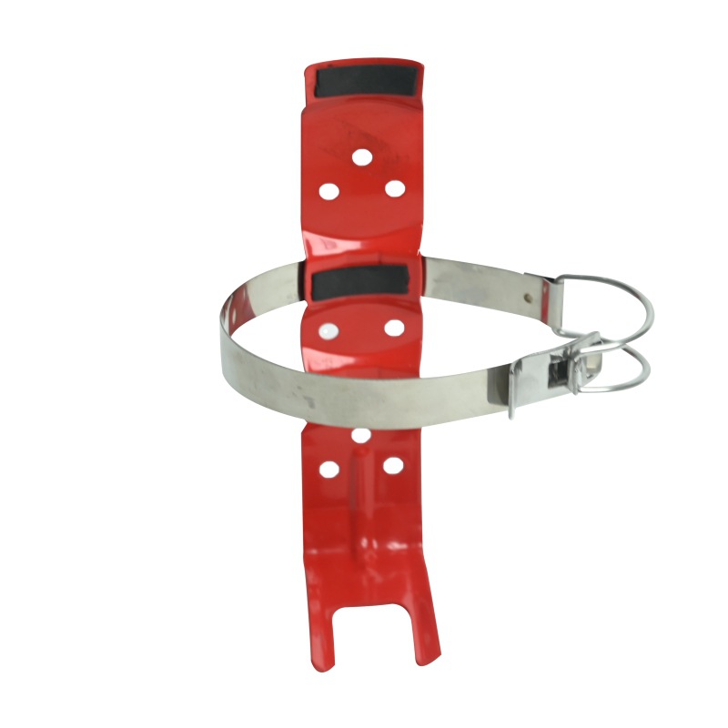 厂家直销批发不锈钢扎带灭火器挂架挂具美式挂具手提灭火器支架