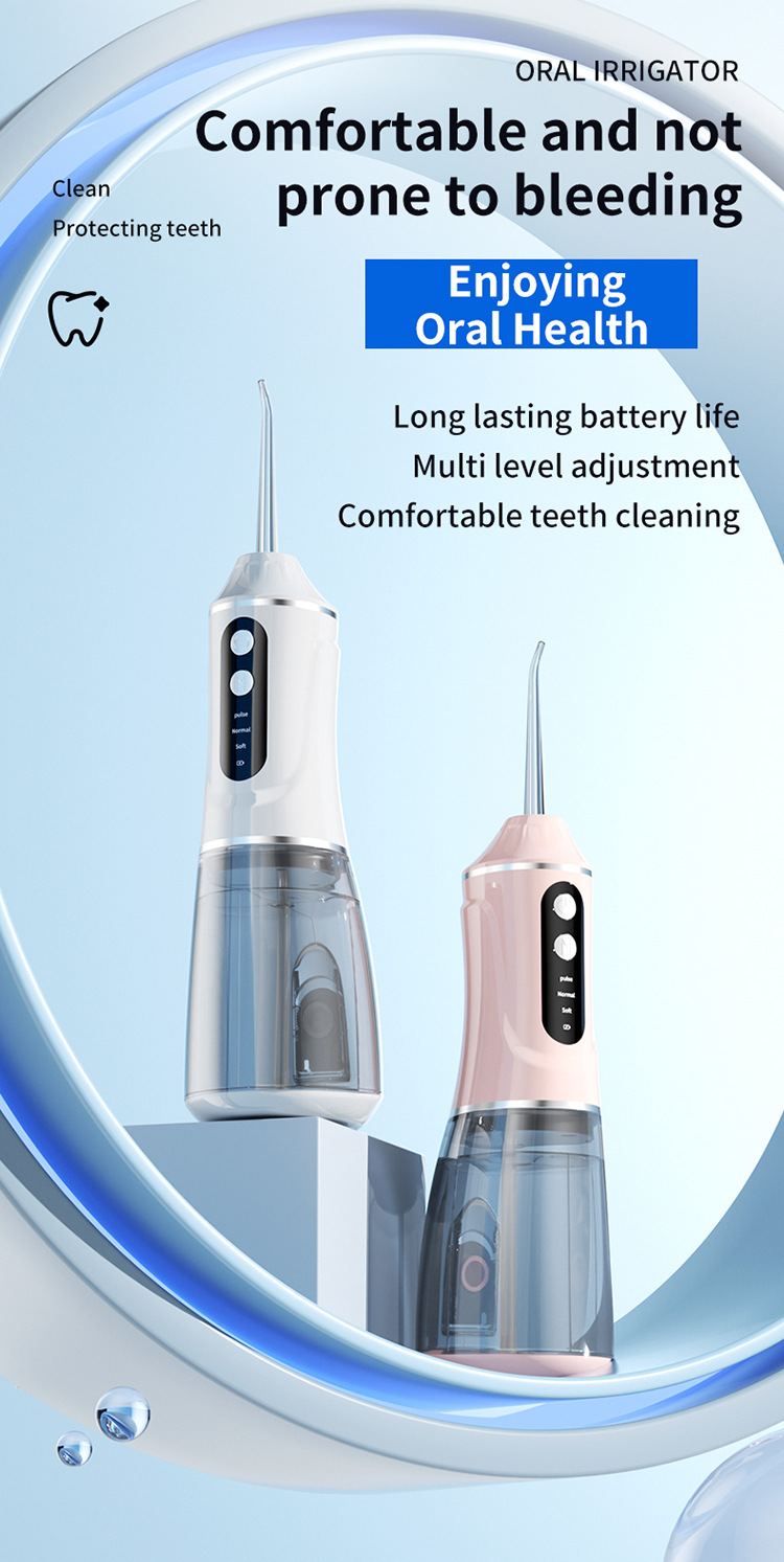 Portable Dental Irrigator, Electric Oral Cleaner, Handheld Dental Cleaner, Stone Removal, Water Flosser, Dental Floss_voghion.com