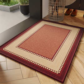 亚马逊进门垫入户门地垫家用门口蹭土防滑玄关耐脏脚垫轻奢地毯
