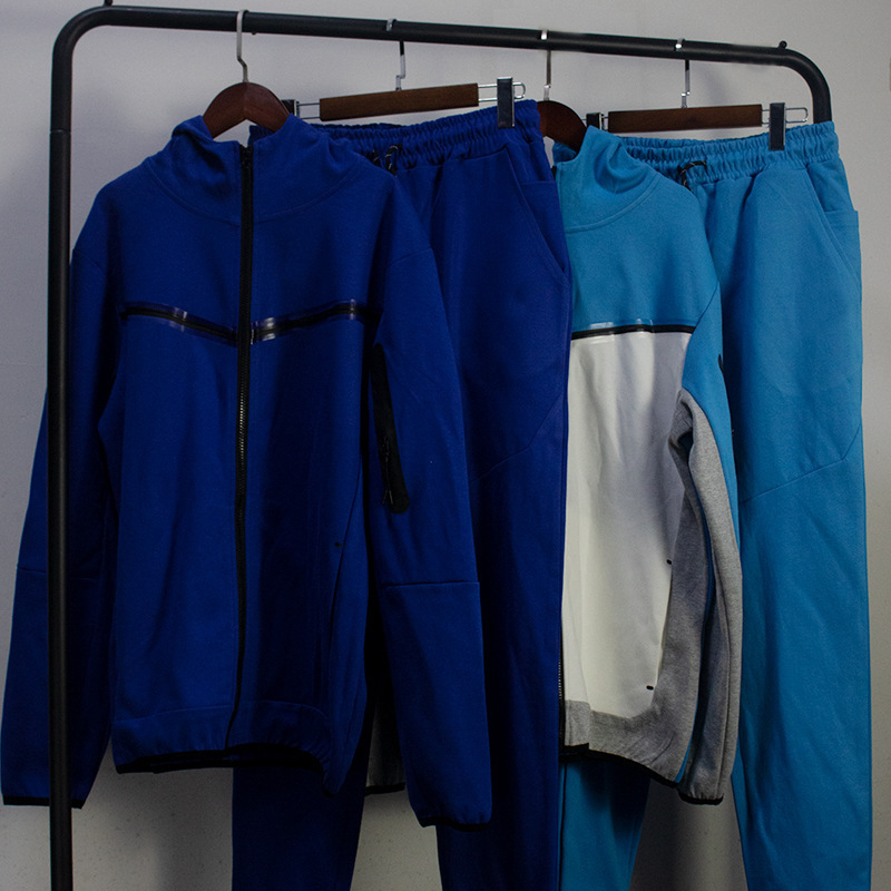 유럽과 미국 국경 전자 상거래 아마존 독립 역 베스트셀러 봄과 가을 남성 후크 스포츠 코트 바지 스웨터 세트