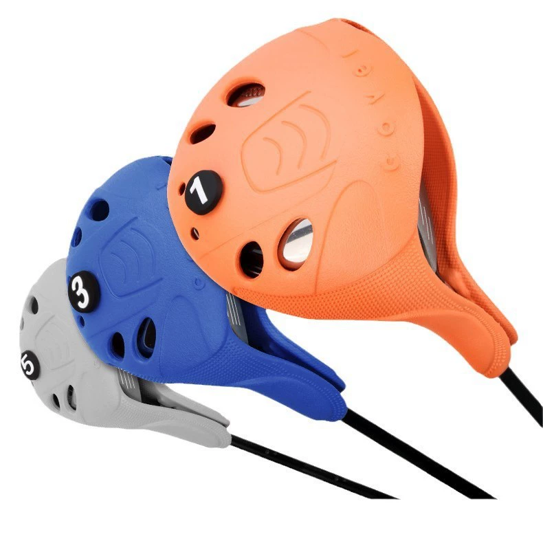 Universal golf clubs, silicone ball head, protective case, washable