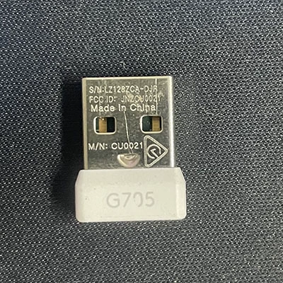 Logitech G705 receiver-official standard