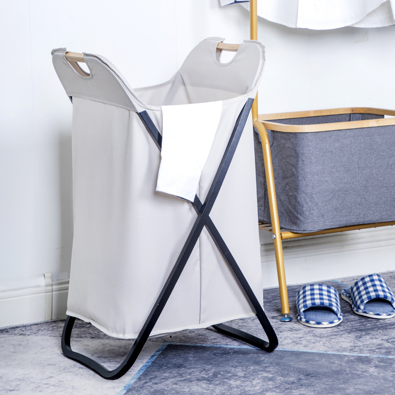 Cesta de lavandería canasta de almacenamiento de lavandería para el hogar canasta de lavandería canasta de almacenamiento de juguete de peluche canasta de lavandería plegable