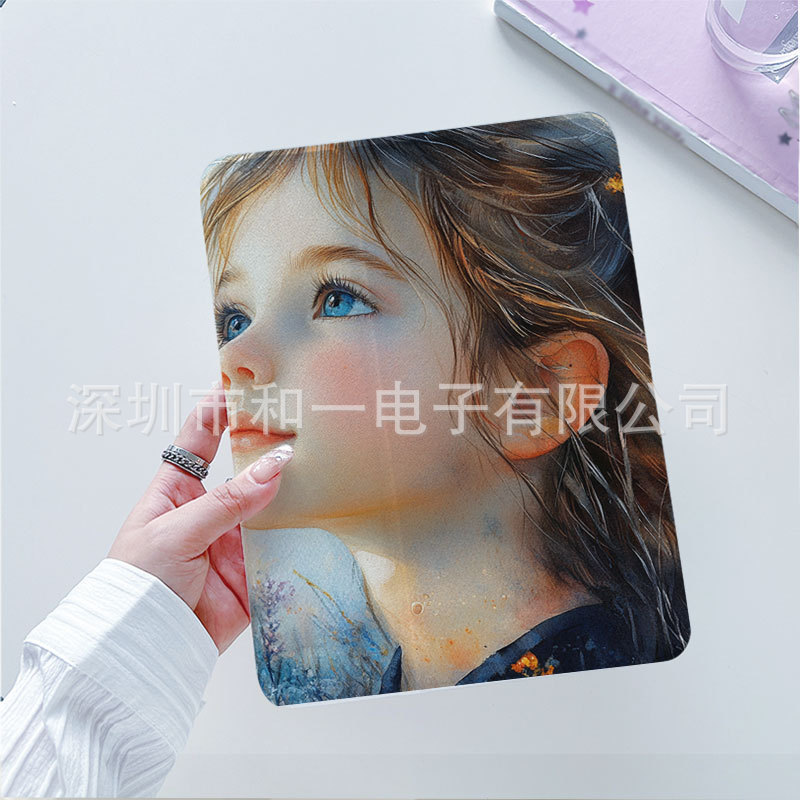 ドロップシッピングカスタマイズされた 30% オフ 360 度回転タブレット保護カバー Apple iPad 用ペンスロット付きスリープウェイク|undefined