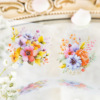 The beautiful day tape meets the flower sea series cut mold, plant flower hand account DIY material decoration