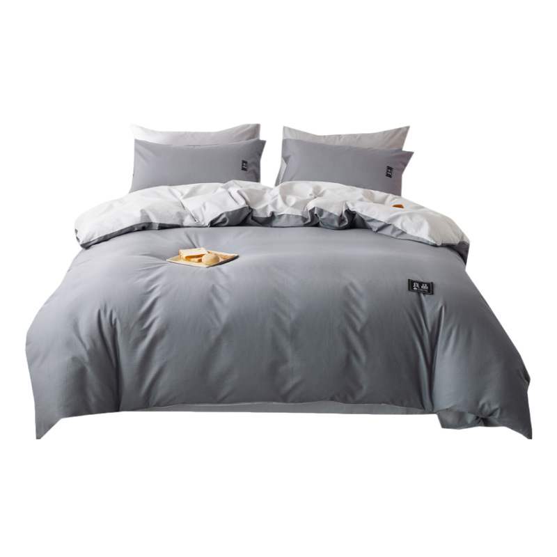 100% algodón de alta calidad dormitorio de estudiantes cubierta de sábanas individuales 2025 nuevo conjunto de tres piezas