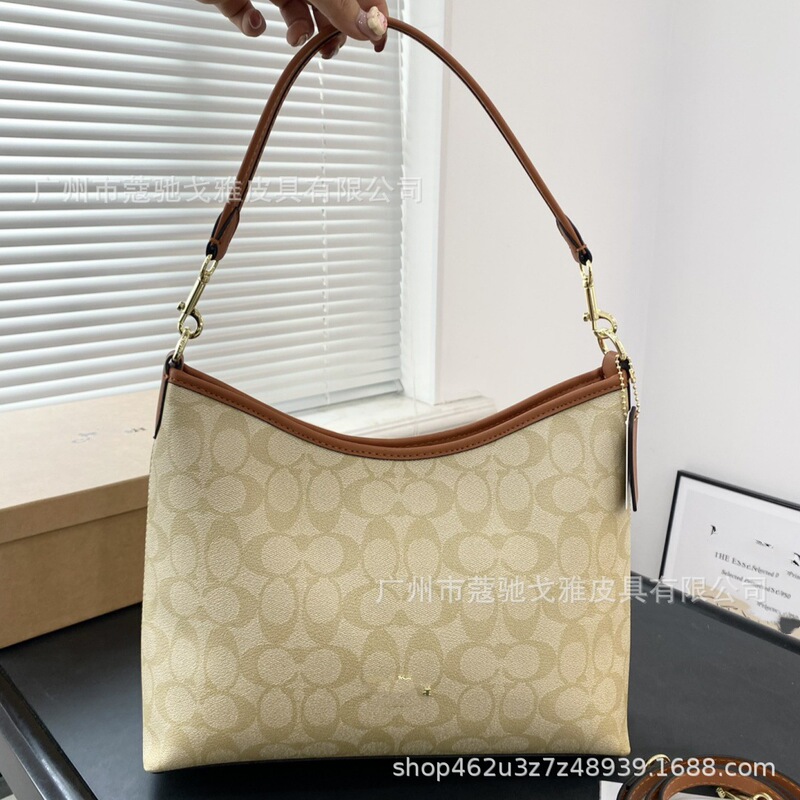 New C-Koujia Laurela Vintage Underarm Bag, Shoulder Tote Bag, Large Capacity Crossbody Bag for Women