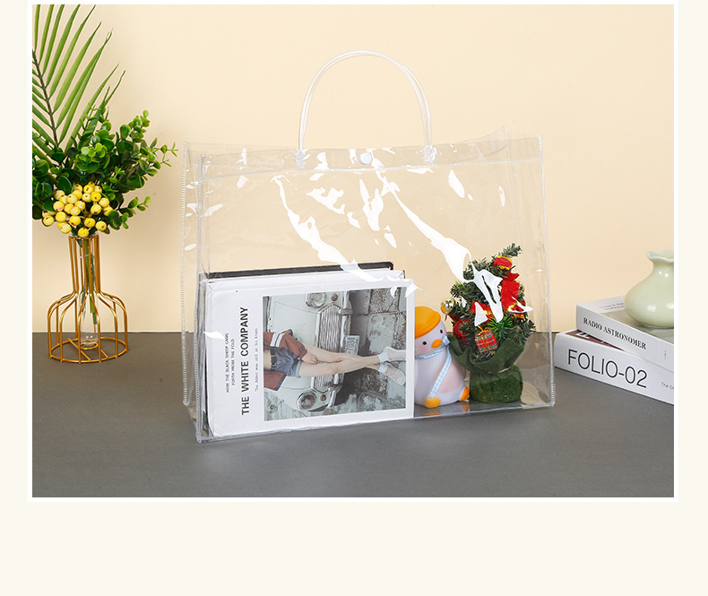 PVC Material Transparent Pattern Simple Style Style Simple Style Transparent PVC Party Gift Wrapping Supplies