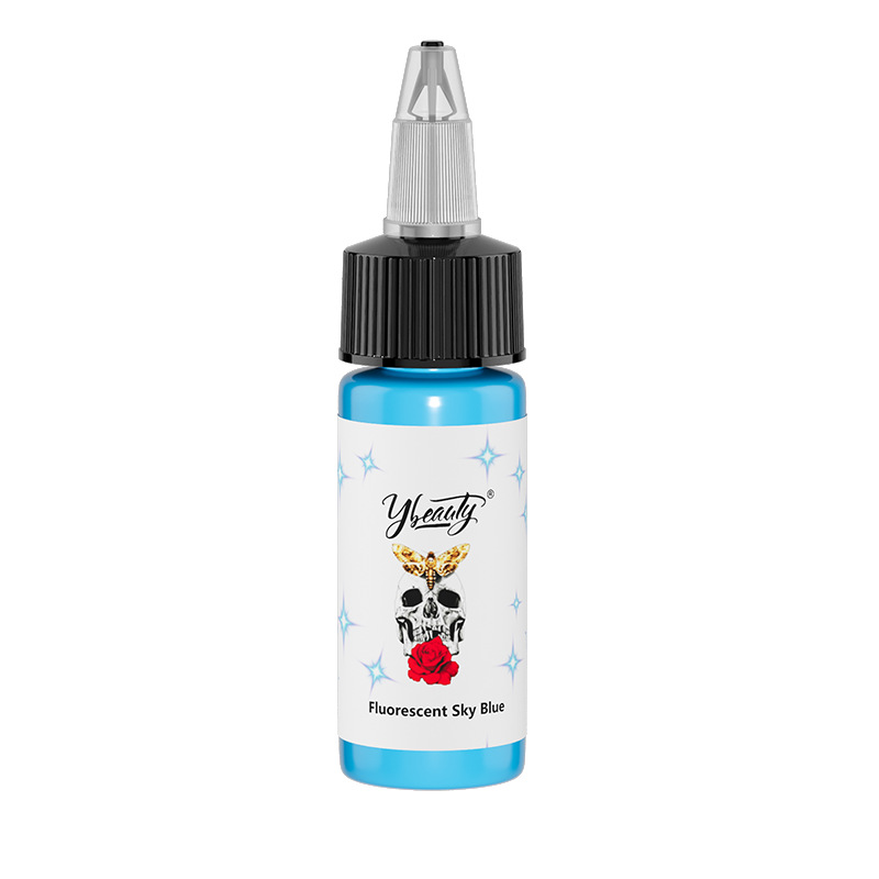 Tinta para tatuajes, pigmento de color para tatuajes 5ml/15ml, tinta fluorescente certificada por la FDA, certificación transfronteriza. image 33