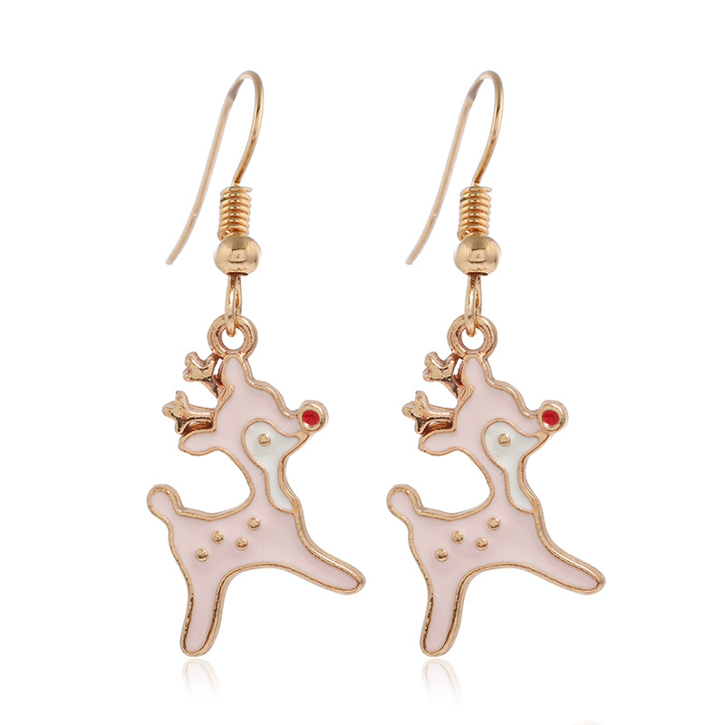 Fashion Christmas Tree Santa Claus Alloy Plating Women's Drop Earrings 1 Pair display picture 31