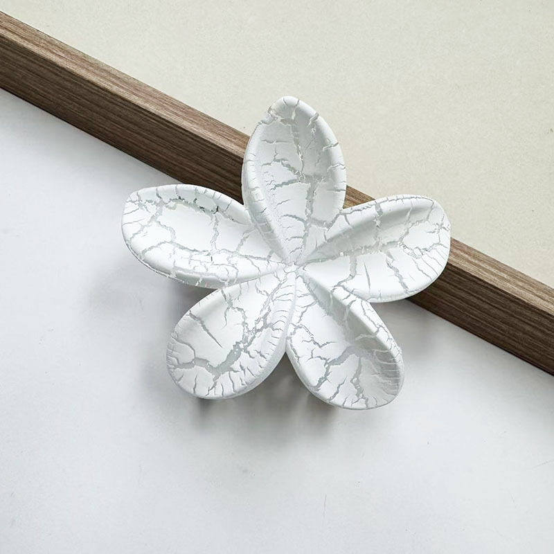 8cm - 크랙 화이트