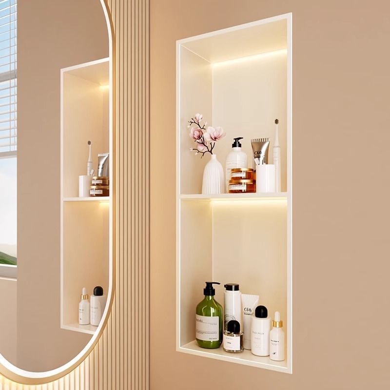 【Factory Direct Sales】Stainless Steel Living Room Niche Built-In Bathroom Toilet Storage Rack Hotel Corridor Niche 【Factory Direct Sales】Stainless Steel Living Room Niche Built-In Bathroom Toilet Storage Rack Hotel Corridor Niche