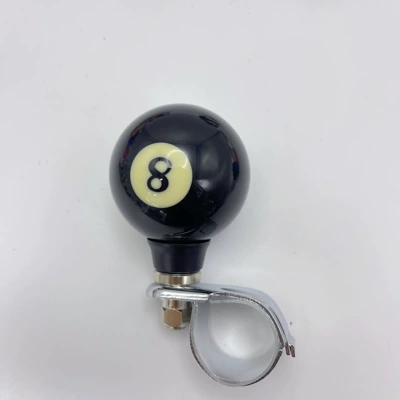 Directly Approved by the Manufacturer, Cross-Border Car Modification Steering Wheel Power Ball, Personalized Power Ball, Car Power Assist Device, Labor-Saving Ball (Steering wheel booster) - black-8