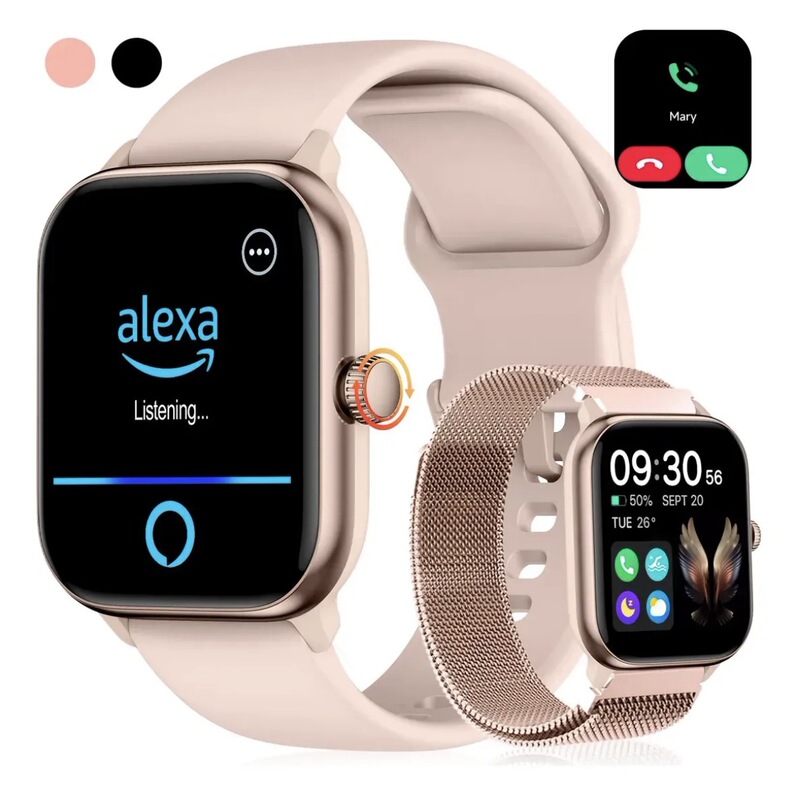 Temu Smart Watch Gtx10 Heart Rate Monitor Alexa Voice Control Bluetooth Call Information Phone Reminder Blood Oxygen Monitor Temu Smart Watch Gtx10 Heart Rate Monitor Alexa Voice Control Bluetooth Call Information Phone Reminder Blood Oxygen Monitor