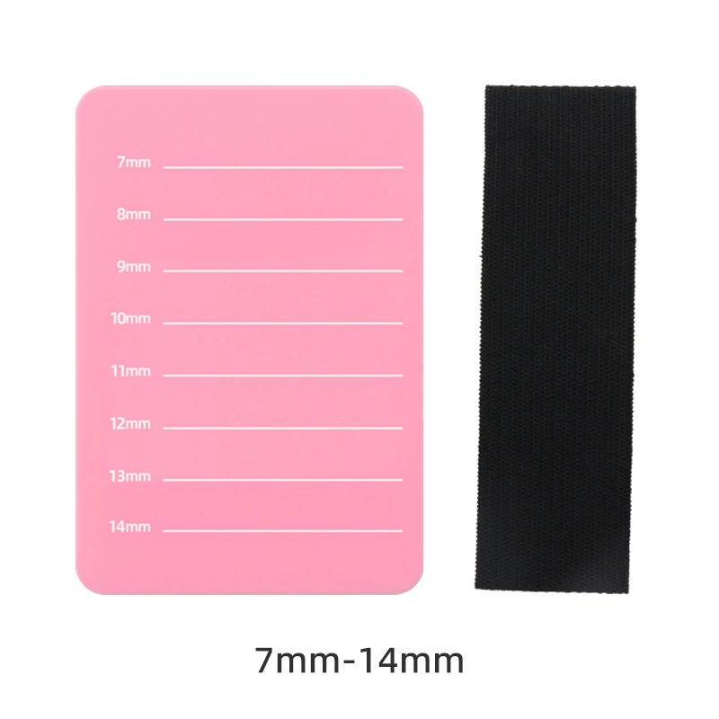Й eyelash extension hand plate acrylic + elastic strap, 14–15 мм помечено, портативный инструмент