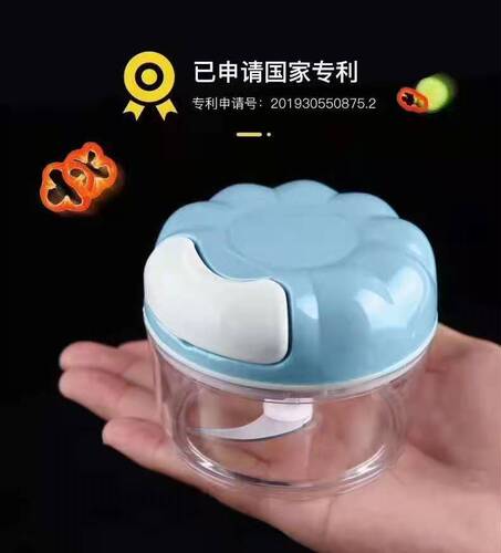 Household garlic pulling artifact cutting and pressing garlic manual grinder kitchen garlic paste mini food supplement machine garlic grinder