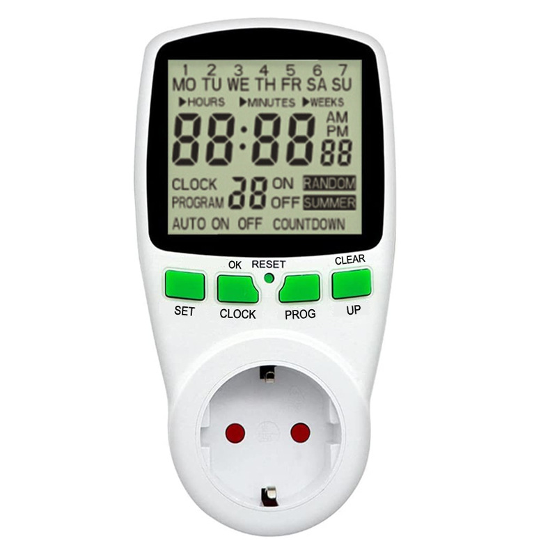 厂家直销欧式大屏幕定时插座 定时器插座 Timer Switch