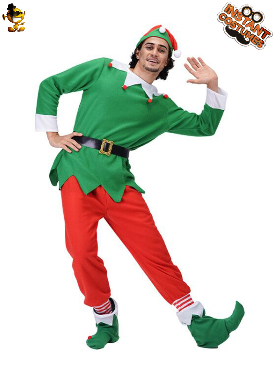 Navidad nueva ropa pareja grandes hombres traje de Navidad Cosplay traje de rendimiento