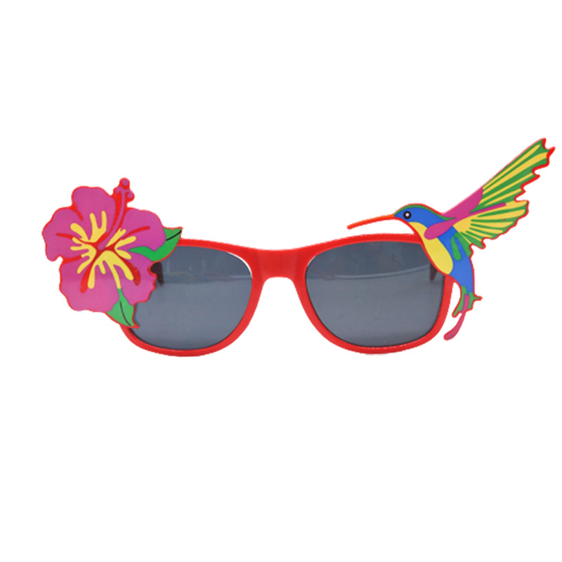 Gafas de Sol de Fiesta Hawaiana con Diseño de Flamenco ABS Decorativo para Playa image 12