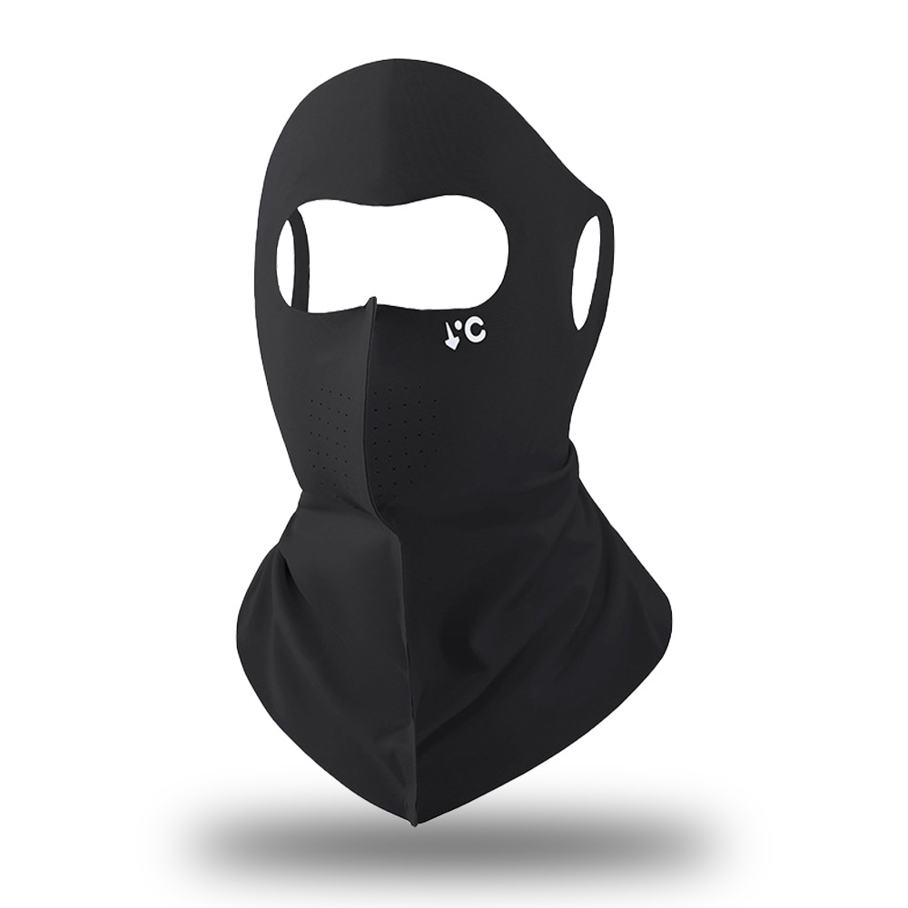 Máscara de protección solar para mujer, cara completa, cara, cara, cara, cara, protección UV, protección para el cuello, máscara para montar sin costuras