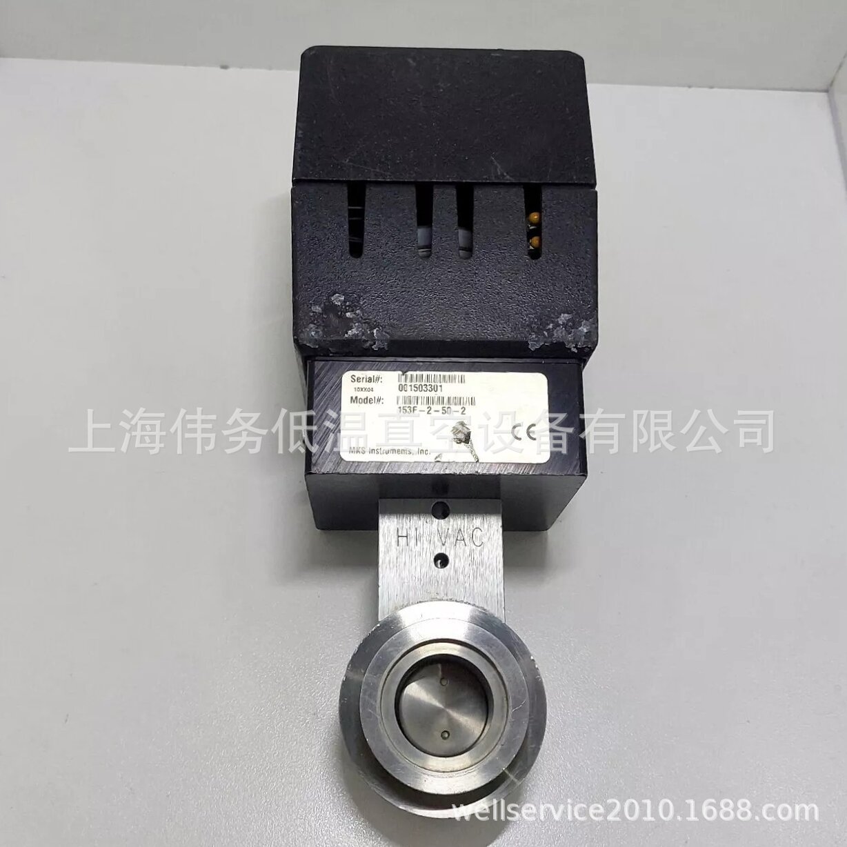 MKS 153F-2-50-2 Exhaust Throttle Valve 蝶阀