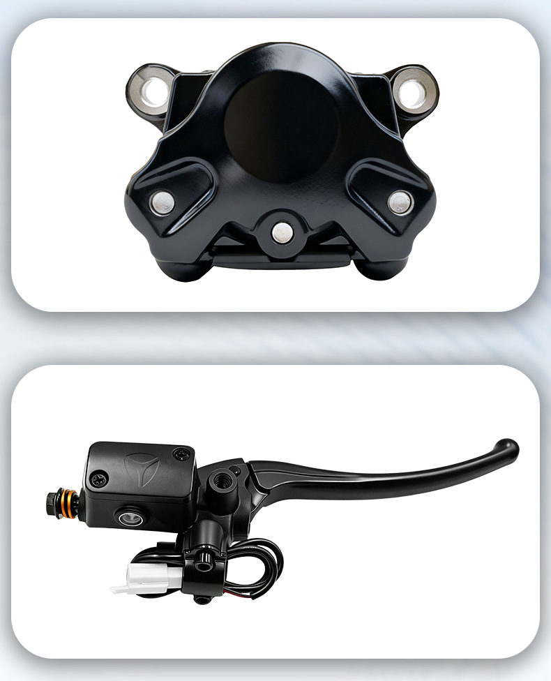 Suitable for Aima Electric Vehicles, Left and Right Speed Controllers, Throttle Combination, Aircraft Handlebars, Disc Brake Upper Pump Assembly