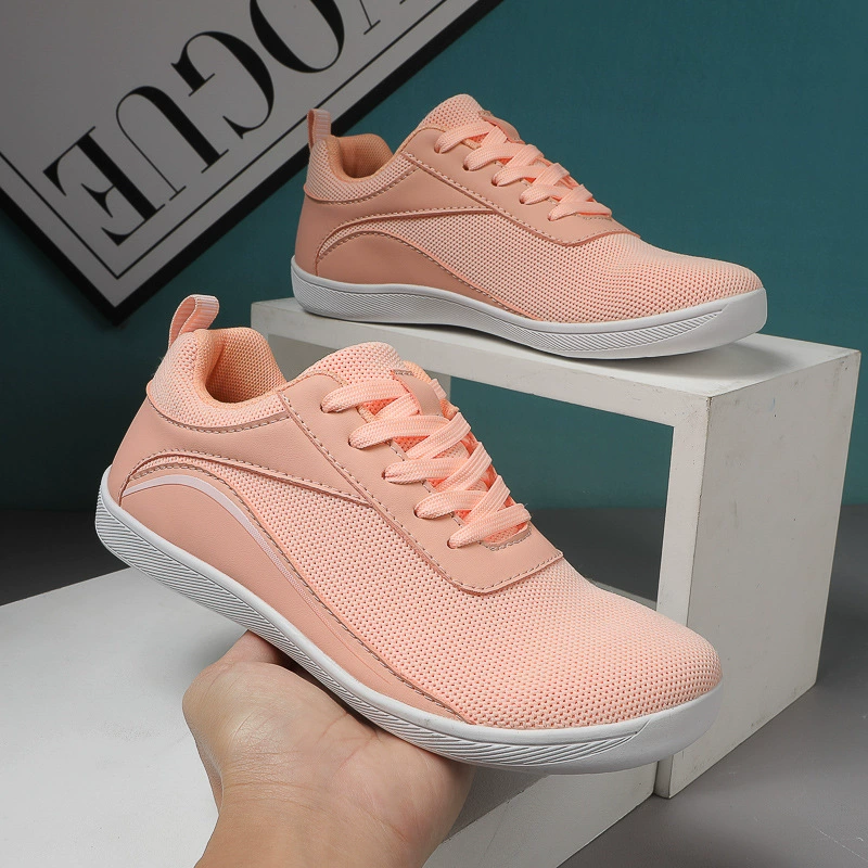 Тесно отобранные трансграничные новые дышащие летающие тканые туфли весной и осенью