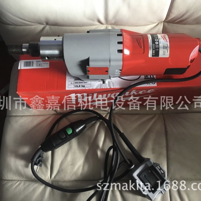 现货批发美国 MILWAUKEE 米沃奇金刚石钻孔机DCM2-350C
