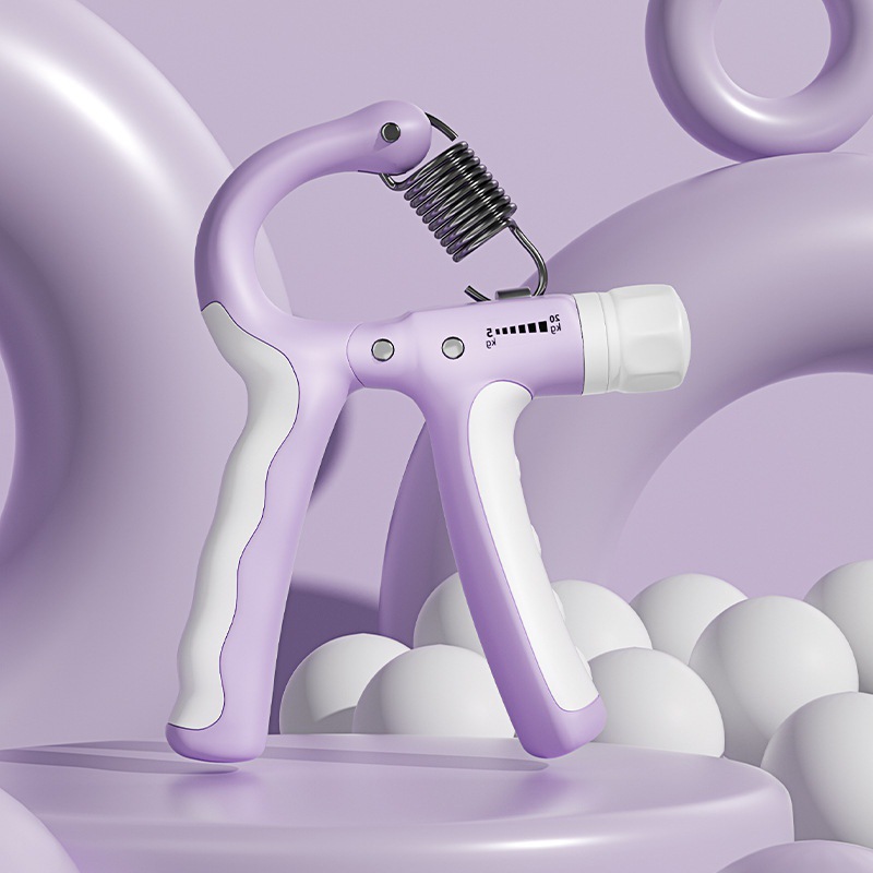 Purple white rubber coating [for children only]