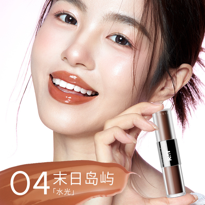 罗小曼迷雾派对唇釉双头哑光镜面唇蜜不易沾杯嘟嘟唇易上色唇釉女|undefined