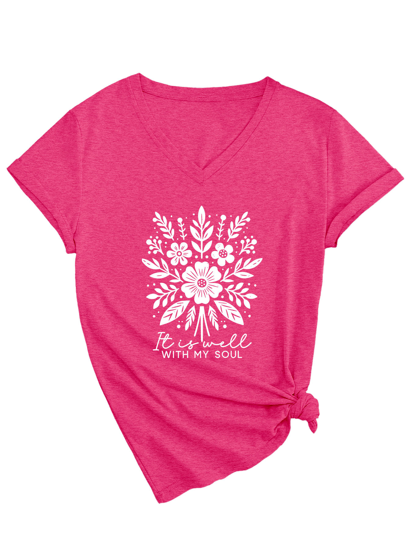 3812-Rose Red (White Color Picture)