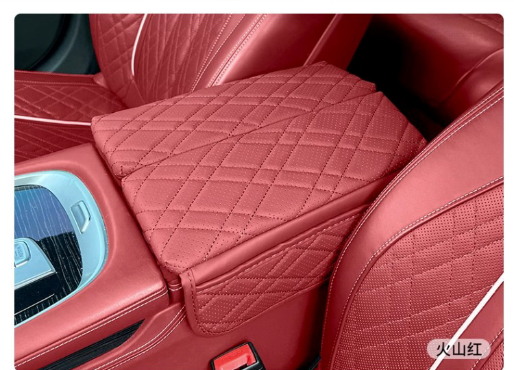 Suitable for BMW 3 Series 4 series X3X4GT double Open height increasing car armrest box pad central protective cover car elbow support pad