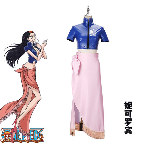 Nico Robin ONE PIECE cosplay outfit, Nico Robin two years later cosplay skirt