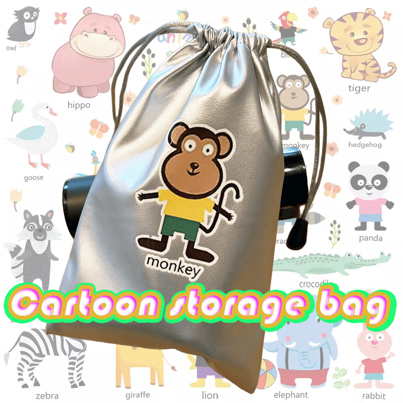 印刷防水pu皮手机包装袋耳机化妆品数据线收纳袋深圳便携手提数码