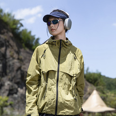 OOTD户外登山三防泼水风壳冲锋衣夹克男秋季宽松徒步情侣休闲外套