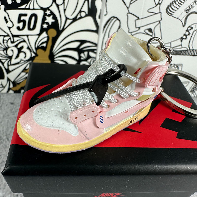 9.ow joint pink and white + box