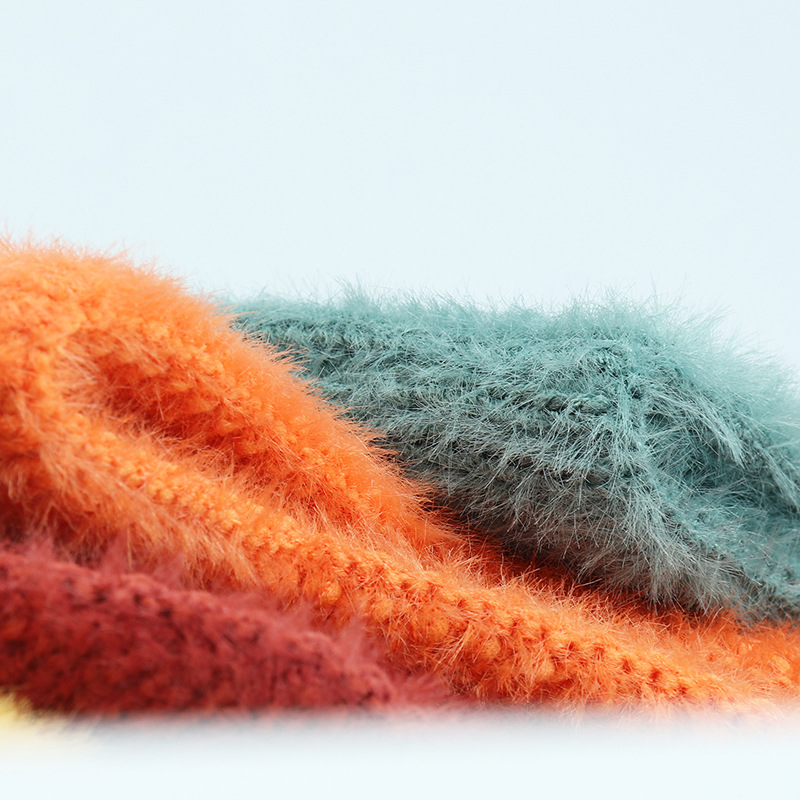 Autumn and winter knitted hats for men and women of the same style, ear protectors, thermal headgear, earmuffs, hats, cold-proof cycling pullovers._voghion.com