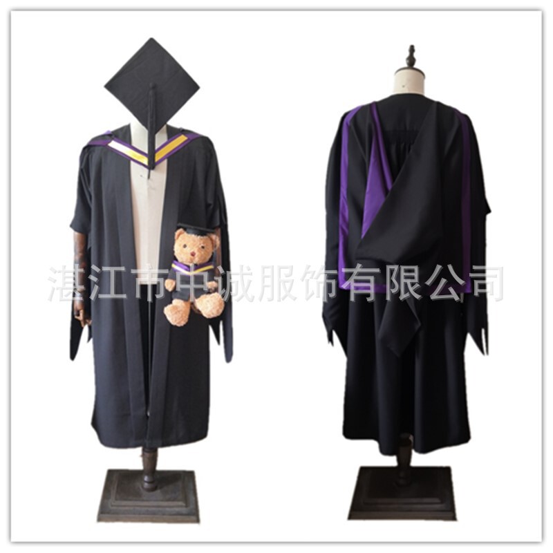 University of Manchester, UK, Master's Clothing, Master's Clothing, Foreign Graduation Dress Factory Quality