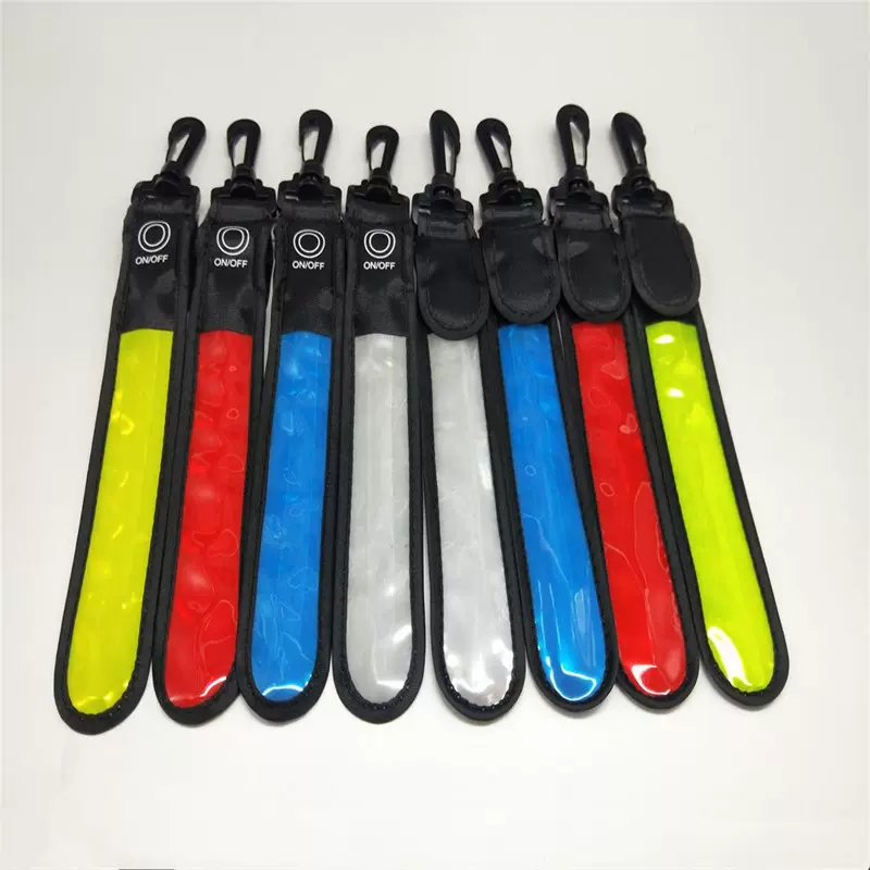 定制LED发光背包灯挂带跑步骑行户外夜跑灯安全警示工厂批发