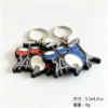 Shelf drum (red, blue random hair)
